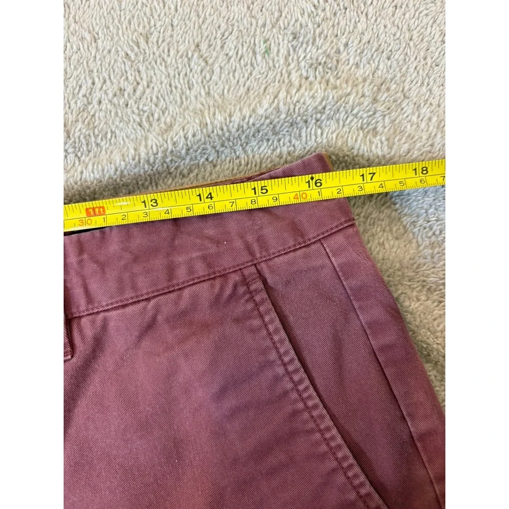 Bonobos Mens 32 (34) Washed Chino Shorts Lot 2 Pair Tan Burgundy Stretch 8